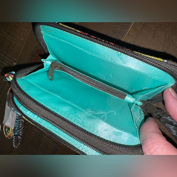 Vera Bradley Multicolor Floral Wristlet - Picture 4 of 6